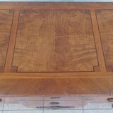 Louis XVI chest of drawers stamped in Faubourg Saint Antoine marquetry