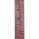 Vintage Turkish hallway rug 46x373 cm
