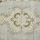 Green Vintage Turkish Floral Rug sku 3205