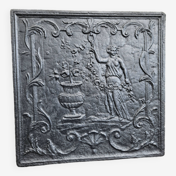 Fireplace plate 65 x 65 cm