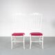 Paire de chaises Chiavari, fabriquéeenne en Italie 1960