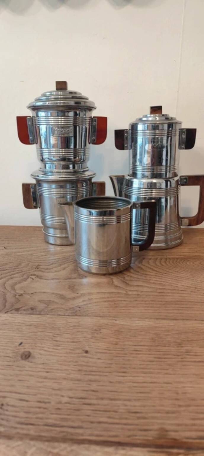 Vintage coffee pot Mokavar Havard & Fils Villedieu