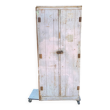 Wooden workshop cabinet