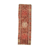 Anatolian handmade kilim rug 395 cm x 217 cm