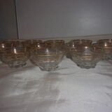 Set of 12 champagne glasses Year 50