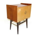 Teak bedside table, Sweden, 1950
