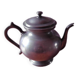 Teapot in art pewter Brassac François XXth