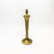 Lampe de table en laiton style Art Nouveau années 1970 Glamour Chic Jugendstil Light