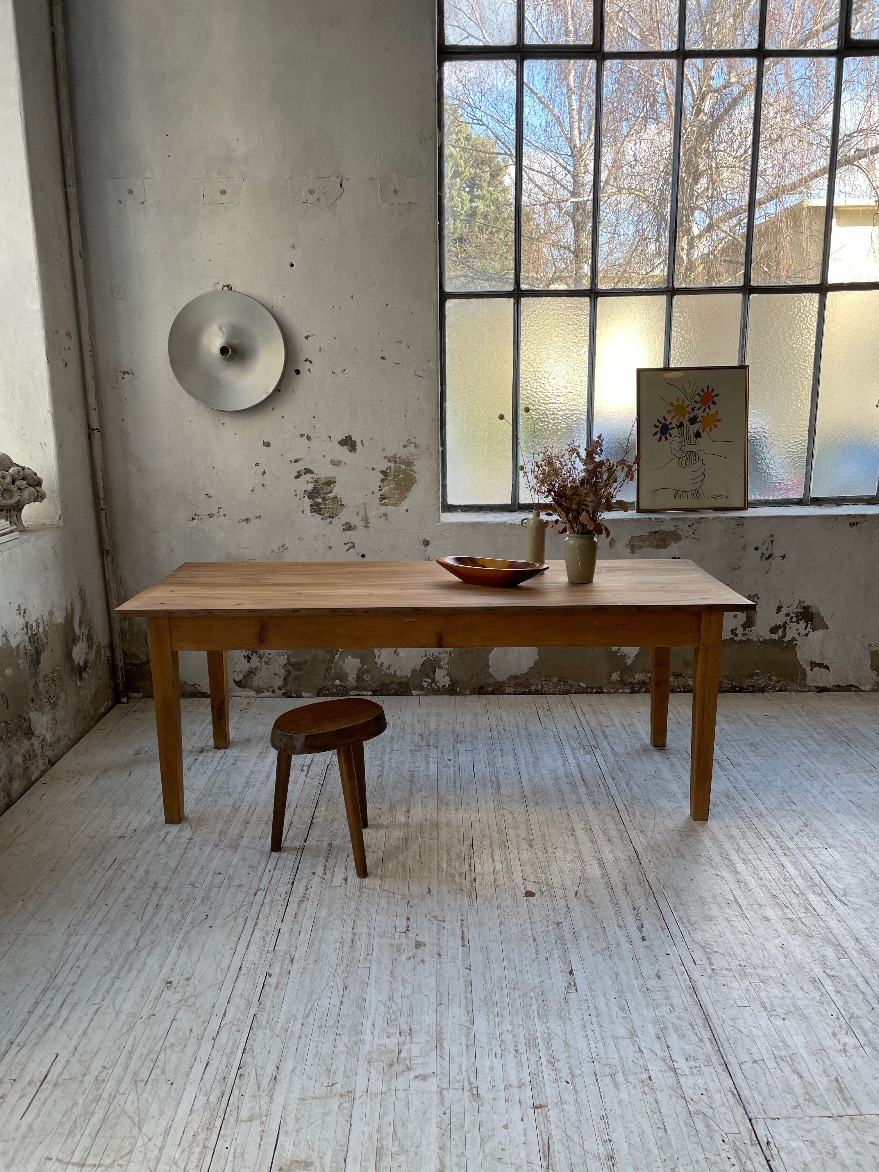 Farmhouse table 2m in pine