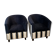 Pair of French Art Deco armchairs