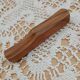 12 antique olive wood knife holders