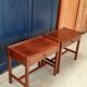 Pair of Scandinavian bedside tables