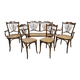 Art Nouveau seating group by Fischel Austria