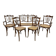 Art Nouveau seating group by Fischel Austria