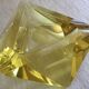 Diamond-shaped faceted ashtray