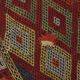 Tapis Kilim anatolien à motifs géométriques