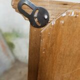 Wooden wall display case