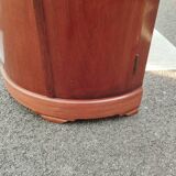 Meuble d'angle ancien style louis xvi plateau marbre