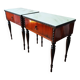Paire de tables de chevet, Italie 1950-60
