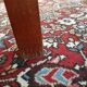 Table ronde extensible scandinave teck vintage