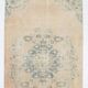 5x7 Peach Teal Green Distressed Turkish Rug, 158x227Cm SK 23057
