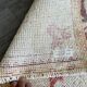 Farmhouse decor muted rug 104x50cm