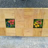 Rattan coffee table