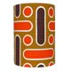 Naxos lampshade H23 D18 - vintage 1970s fabric