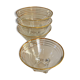 Lot of 4 glass cups