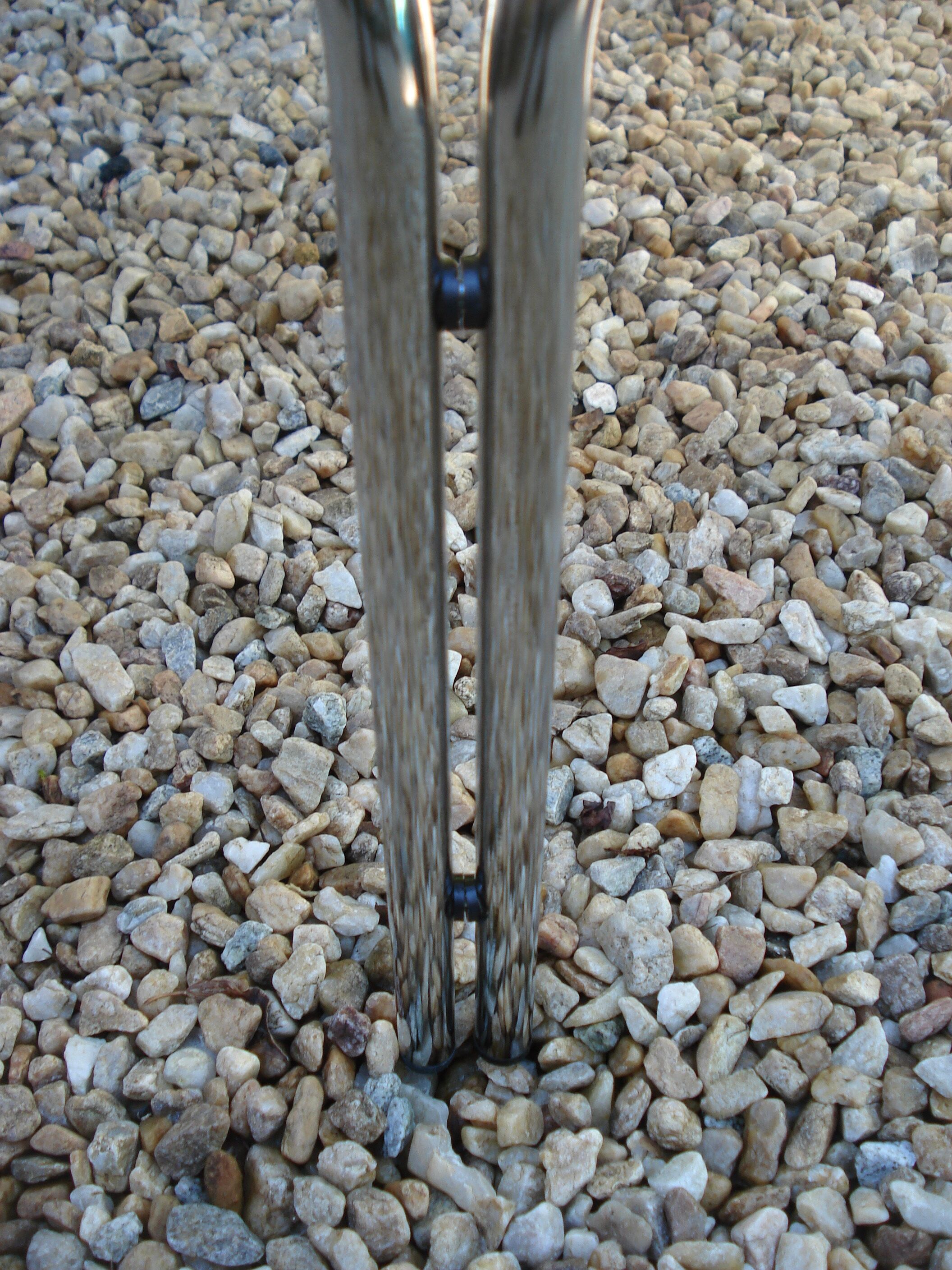 Vintage rectangular coffee table 1970 round tube