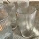 Antique glass orangeade set