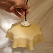 Opaline pendant light