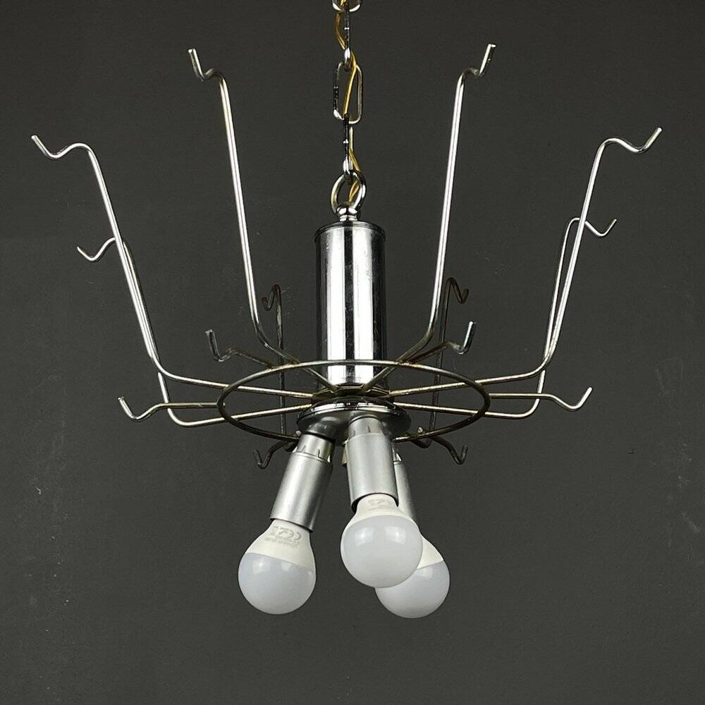 Murano glass chandelier by Mazzega, Italy, 1960s