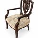 Set of carved wooden armchairs - Classic style - Chiniot, Pakistan