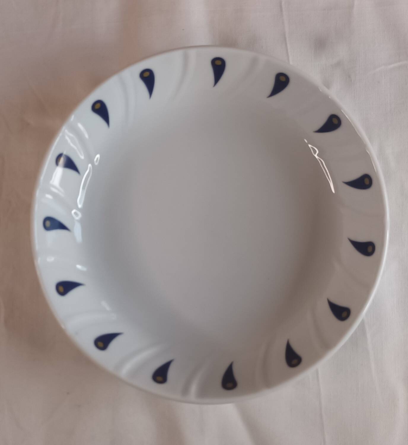 Jean Picart le Doux soup plates for Air France