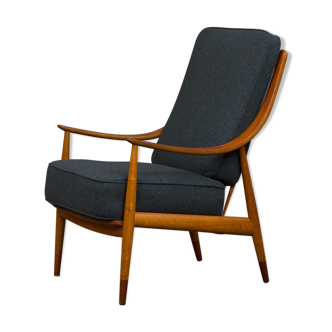 Lounge chair FD-146 by Peter Hvidt and Orla Mølgaard-Nielsen, Denmark, 50s