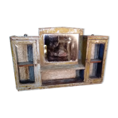 Shelf with mirror