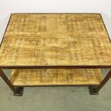 Red Industrial Coffee Table, 1960s