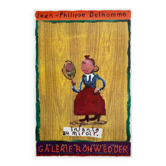 Exhibition poster Jean-Philippe Delhomme 1992