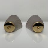 Pair of sconces decorated with vintage shells