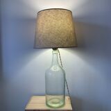 Old demijohn lamp