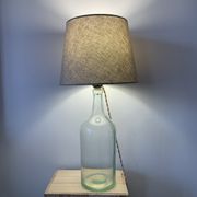Lampe dame jeanne ancienne