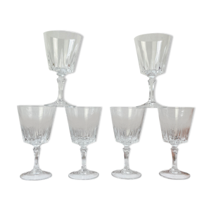 Set de 6 verres à vin
