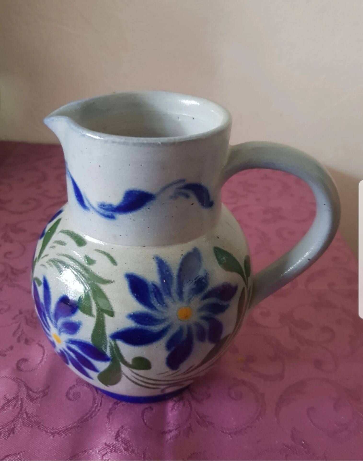Old stoneware jug from Alsace