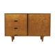 Vintage Beech & Maple Wood Sideboard by Vesper for Heals, 1950s