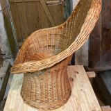 Fauteuil d'enfant en rotin