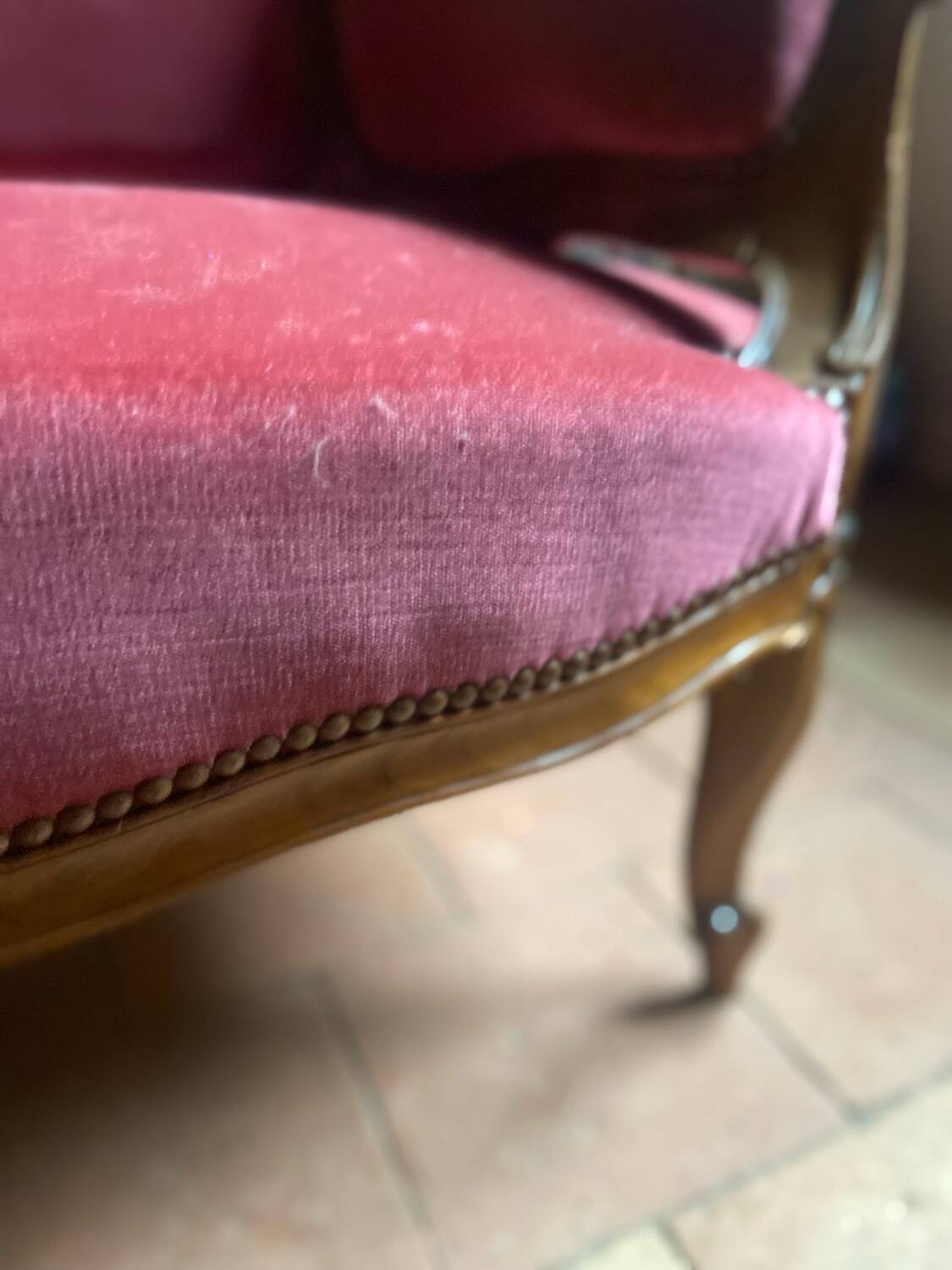 Small Louis XV style bench