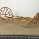 Rattan basket bed 1 place