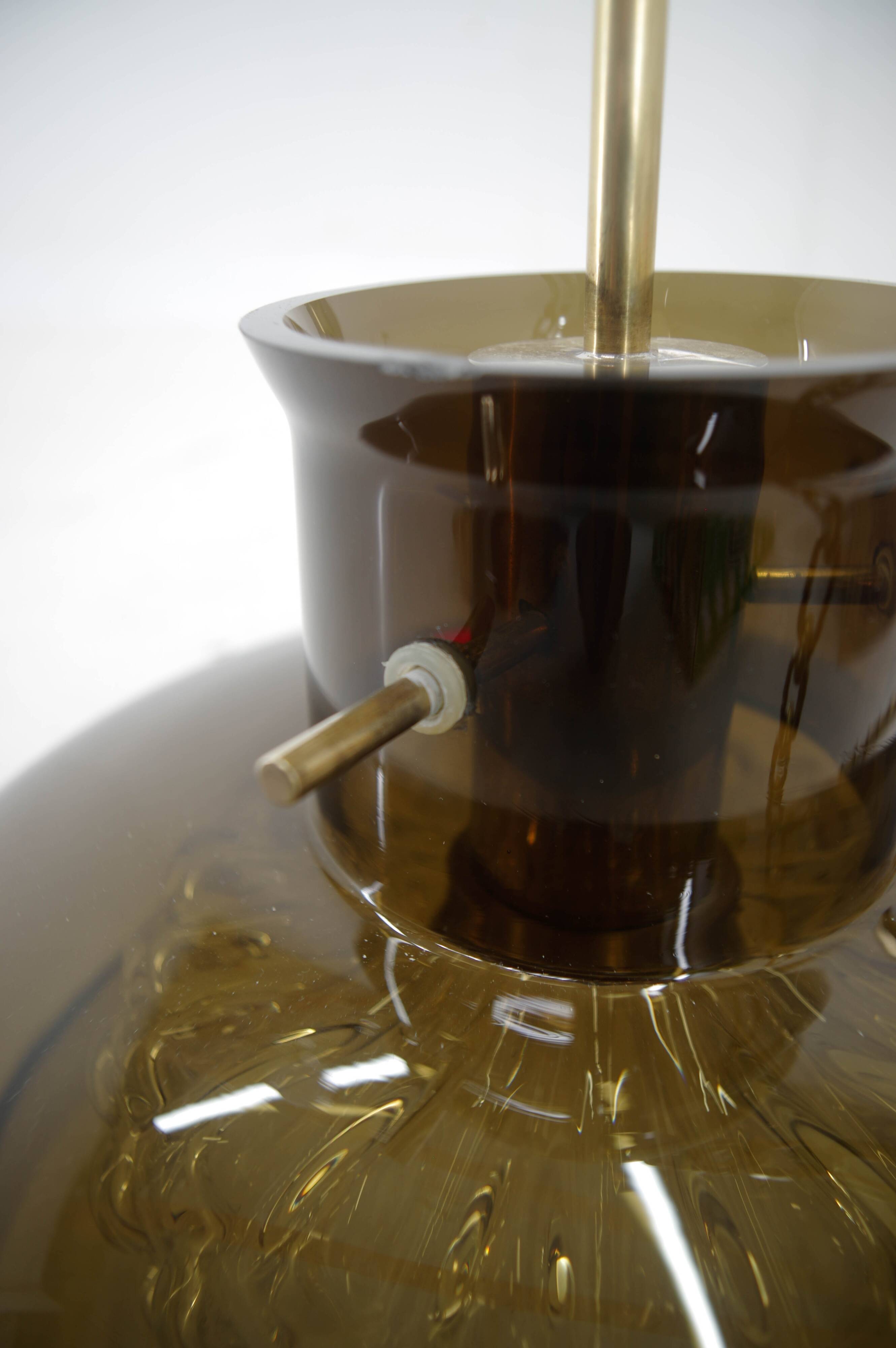 Pendant by Carl Fagerlund for Orrefors, 1970s