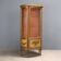 Antique neoclassical display cabinet in carved wood, 19th century